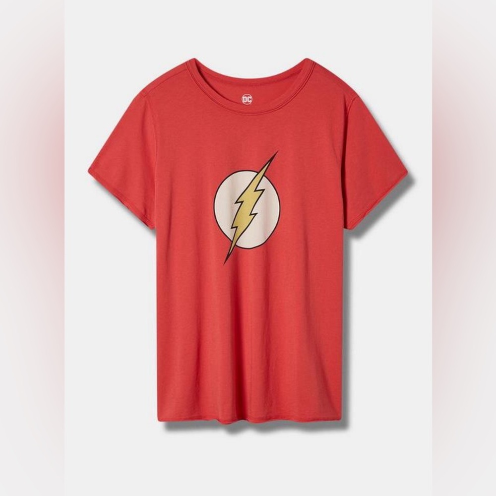 Torrid Red Flash Logo Short Sleeve Tee